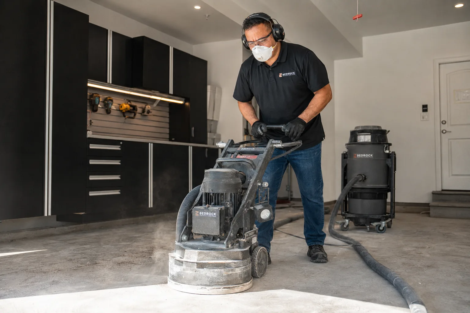 Diamond grinding surface prep
